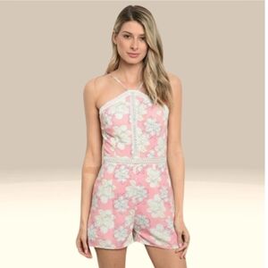 💥SALE💥Pink floral romper